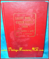Image for A Guide Book of United States Coins - 18th Edition Red Book Vintage 1965 Price & Identification Guide <b><span style='color:red'> *****MEDIA MAIL SHIPPING INCLUDED – DOMESTIC ORDERS ONLY!***** </span></b><span style='color:purple'>
